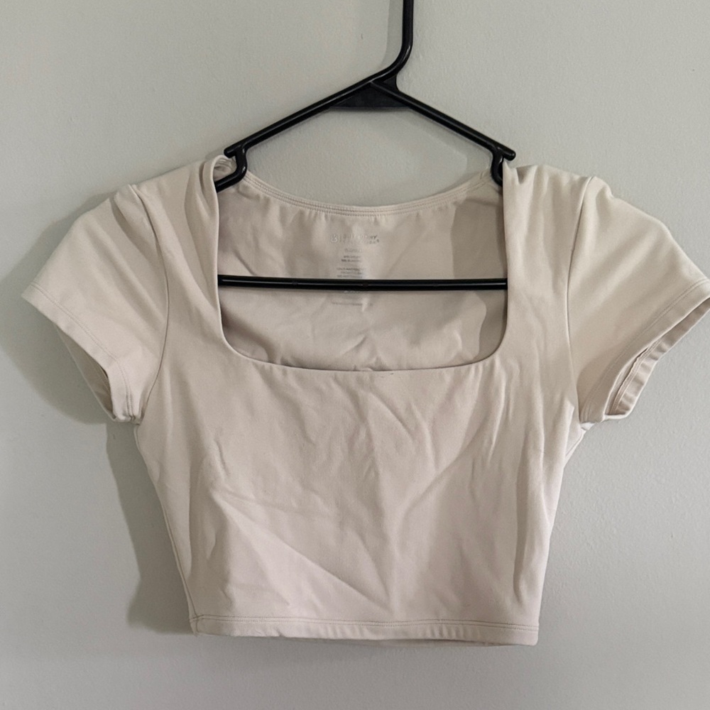 Buffbunny Butter Crop Top in Cream